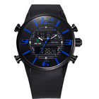 WH-3402 imperméabilisent la montre, montre de quartz, montre en plastique de bande