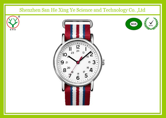La bande en nylon colorée durable observe la bande de la meilleure qualité de l'OTAN avec le logo de relief