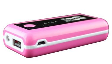 Mini rose portatif universel USB de banque de puissance pour l'iPhone/Samsung