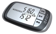 Podomètre multi adapté aux besoins du client de compteur de calorie de logo avec l'affichage de temps