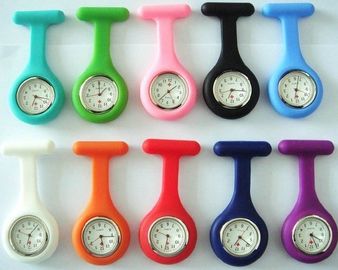Montre FOB de vente de mode d'infirmière superbe chaude de silicone, docteur Watch, montre de bracelet de silicone
