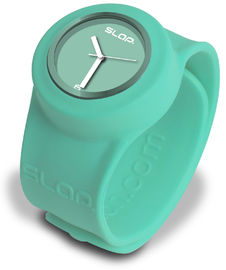 Nouvelle montre de bracelet de silicone de sarcelle d'hiver de brise des Bermudes de collection