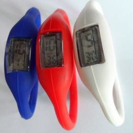 Montre antivibrationne de bracelet de silicone, montre-bracelet de bracelet de sports d'anion, conception flexible