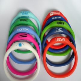 Montre-bracelet saine de quartz d'anion de montre de bracelet de silicone pour l'équilibre électrique du `s de corps