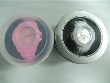 Montre de bracelet de silicone de bande d'unité centrale, montre menée intelligente molle d'écran tactile, 1 atmosphère imperméable