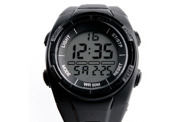Montre quotidienne de sport d'alarme de Digital d'affichage d'affichage à cristaux liquides de garçons multifonctionnels de montre