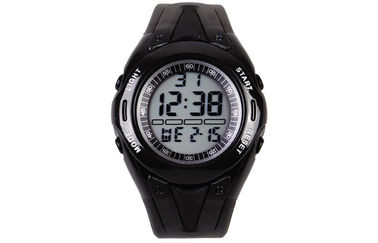 Militaires multifonctionnels de montre de Digital 3 montres-bracelet d'affichage à cristaux liquides d'atmosphère