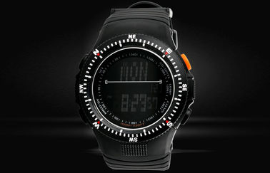 Montre de Digital militaire d'alarme d'affichage négatif avec les batteries japonaises