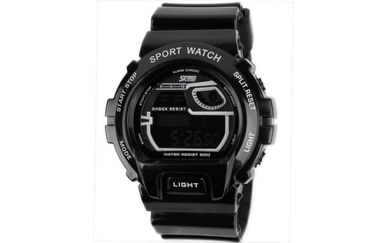 Chronomètre multifonctionnel de sports d'affichage d'affichage à cristaux liquides de montre de Digital de cadeau d'enfants