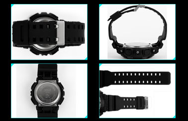 Montre de Digital multifonctionnelle d'adolescents, montre-bracelet horaire d'affichage à cristaux liquides de carillon