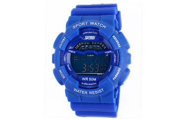Montre de Digital multifonctionnelle d'adolescents, montre-bracelet horaire d'affichage à cristaux liquides de carillon