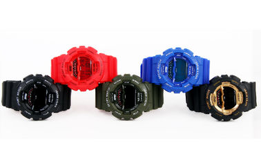 Montre de Digital multifonctionnelle d'adolescents, montre-bracelet horaire d'affichage à cristaux liquides de carillon