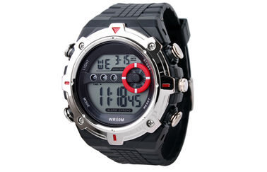 Montres électroniques d'unité centrale de carillon horaire de montre de Digital de grand visage pour l'homme