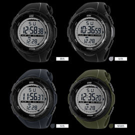 Résistant à l'eau multifonctionnel avec du charme de montre de Digital, grande montre de visage