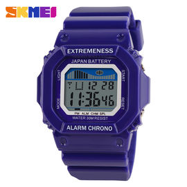 Montre de Digital multifonctionnelle de sports unisexes colorés avec l'alarme