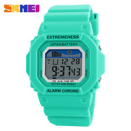 Montre de Digital multifonctionnelle de sports unisexes colorés avec l'alarme