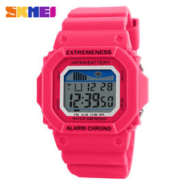 Montre de Digital multifonctionnelle de sports unisexes colorés avec l'alarme