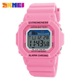Montre de Digital multifonctionnelle de sports unisexes colorés avec l'alarme