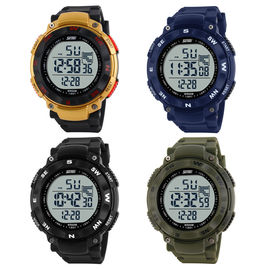 Montre de Digital multifonctionnelle d'affichage de grand temps, grand poignet pour le mâle