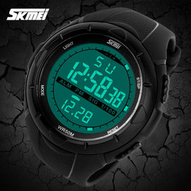 Le choc multifonctionnel adapté aux besoins du client de montre de Digital de couleur résistent aux montres durables de sport