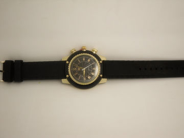 Montre 2014 de silicone de visage de caisse d'alliage de Zine grande