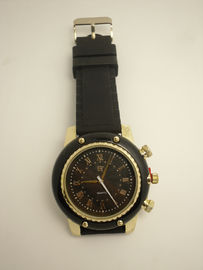 Montre 2014 de silicone de visage de caisse d'alliage de Zine grande