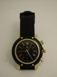 Montre 2014 de silicone de visage de caisse d'alliage de Zine grande