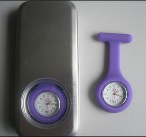 Courroie molle ROHS de silicone de silicone de montre colorée flexible d'infirmière