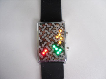 Le doux a adapté Anti-sale imperméable de montre de bracelet de silicone de LED