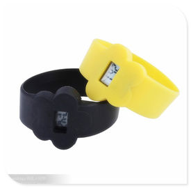 Montre électronique de bracelet de Digital de silicone de style de mode