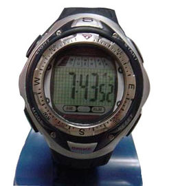 Montre-bracelet multifonctionnelle d'unité centrale d'affichage à cristaux liquides de sport d'alarme quotidienne unisexe de montre