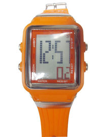 Montres de sport de la LED Digital des hommes multifonctionnels avec 1/100 chronomètre