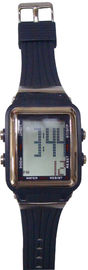 Montres de sport de la LED Digital des hommes multifonctionnels avec 1/100 chronomètre