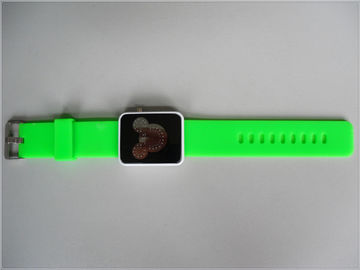 Montre de bracelet de silicone de Digital imperméable