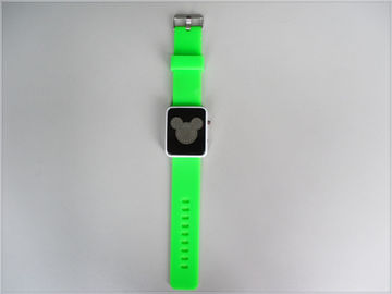 Montre de bracelet de silicone de Digital imperméable