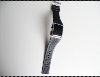 Montre de bracelet de silicone adaptée aux besoins du client par doux de sports