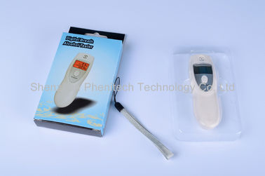 Appareil de contrôle blanc d'alcool de vin de Digital avec la sonde d'alcool d'oxyde de semi-conducteur