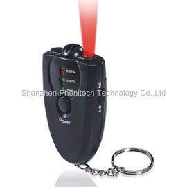 Appareil de contrôle d'alcool de souffle de Digital de Breathalyzer de Keychain avec la fonction de torche