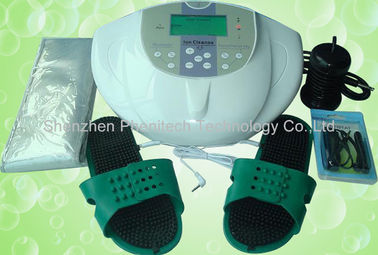 Machine ionique de detox de bain de pied de désintoxication de cinq programmes avec des chaussures de Massager