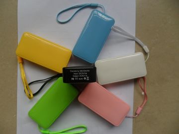 Parfumez la batterie de banque de puissance avec la lanière, chargeur de banque de la puissance 4400mah