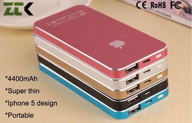 Banque portative de puissance de forme d'Iphone 5 de polymère pour l'appareil photo numérique, MP3, MP4