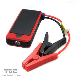 Double démarreur portatif 12000mah de saut de voiture de banque de puissance d'USB en rouge