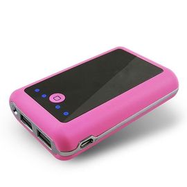 Banque universelle de puissance de cylindre d'ABS pour Smartphone, blanc/bleu/rouge