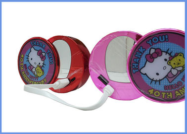 La banque colorée 6000mAh de puissance de Li-polymère avec le miroir et le Kitty figure le chargeur de batterie