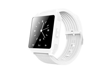 Montre-bracelet intelligente de Bluetooth de téléphone portable blanc occasionnel avec l'image à télécommande