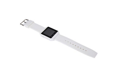 Montre-bracelet intelligente de Bluetooth de téléphone portable blanc occasionnel avec l'image à télécommande