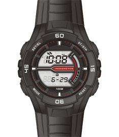 Le podomètre observe autour des montres de Digital de sport avec la preuve de l'eau de 10 atmosphères
