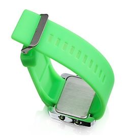 Montre-bracelet fraîche du contact LED Digital avec le cas en acier de Stainess, montre de miroir de LED
