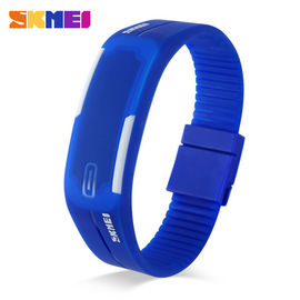 Petit contre-jour d'EL de montre-bracelet de LED Digital avec la bande d'unité centrale de Softable