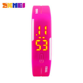 Contre-jour lumineux multifonctionnel de montre-bracelet mince élégante unisexe de LED Digital
